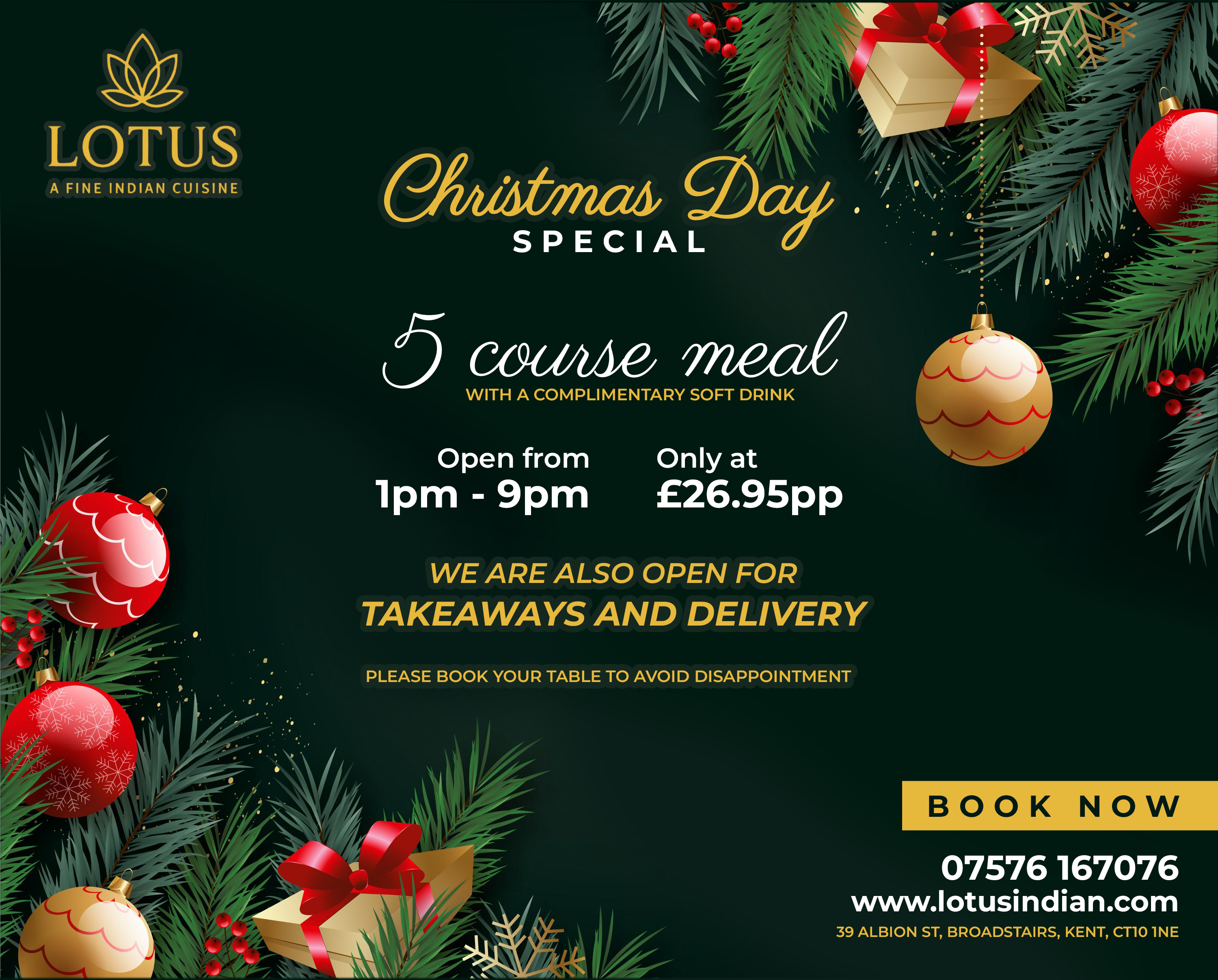 Lotus Indian Broadstairs